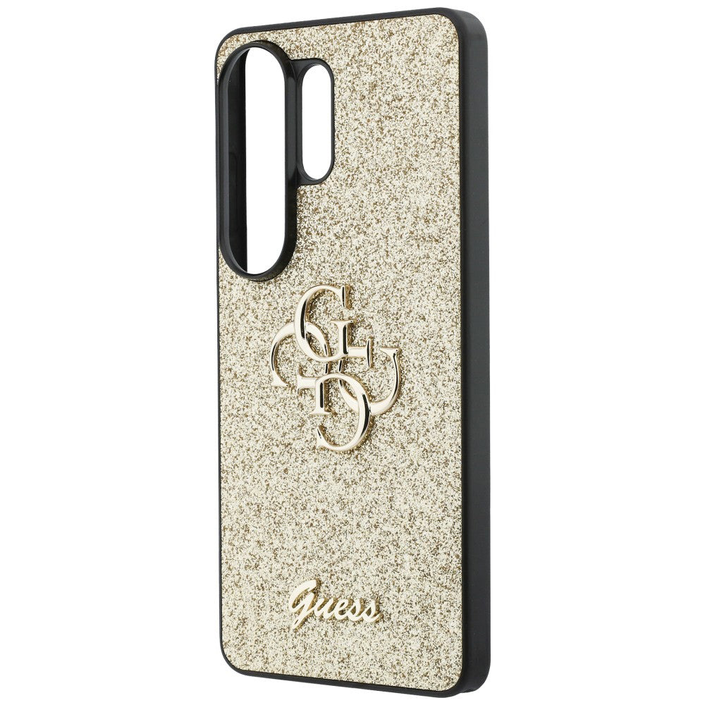Θήκη για Samsung Galaxy S26 Ultra S948, Guess, Fixed Glitter Big 4G Metal Frame, Χρυσή
