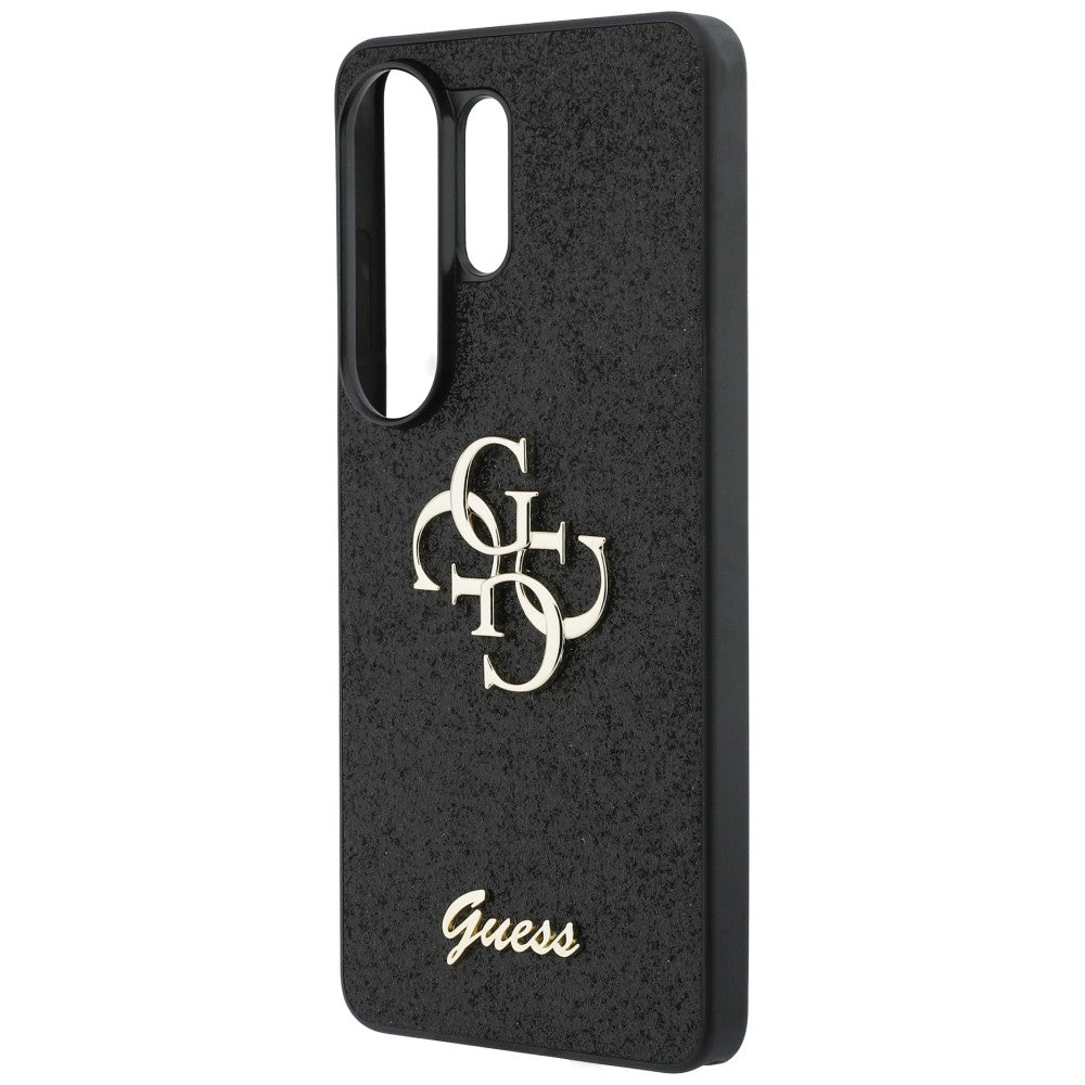 Θήκη για Samsung Galaxy S26 Ultra S948, Guess, Fixed Glitter Big 4G Metal Frame, Μαύρη