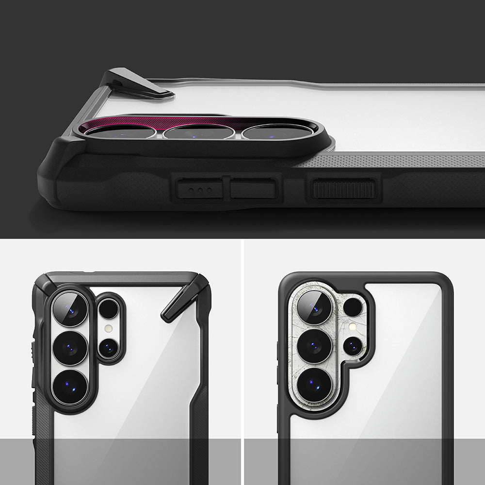 Θήκη για Samsung Galaxy S26 Ultra S948, Ringke, Fusion X, Μαύρη