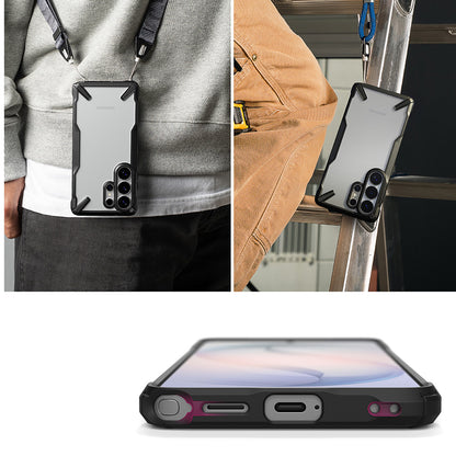 Θήκη για Samsung Galaxy S26 Ultra S948, Ringke, Fusion X, Μαύρη