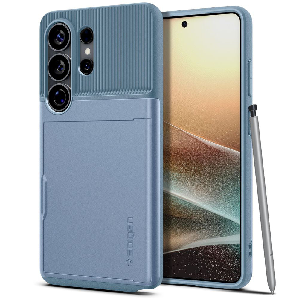 Θήκη για Samsung Galaxy S26 Ultra S948, Spigen, Slim Armor CS, Μπλε ACS11225