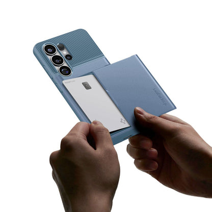 Θήκη για Samsung Galaxy S26 Ultra S948, Spigen, Slim Armor CS, Μπλε ACS11225