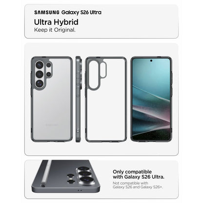 Θήκη για Samsung Galaxy S26 Ultra S948, Spigen, Ultra Hybrid, Καπνού