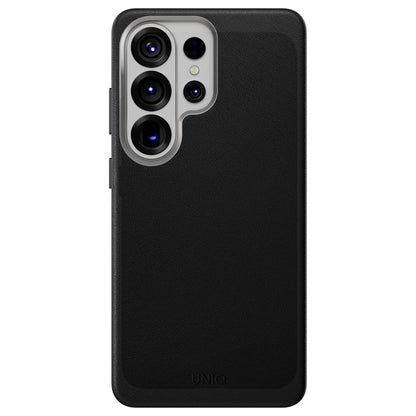 Case for Samsung Galaxy S26 Ultra S948, UNIQ, Lyden Leatherette, Black