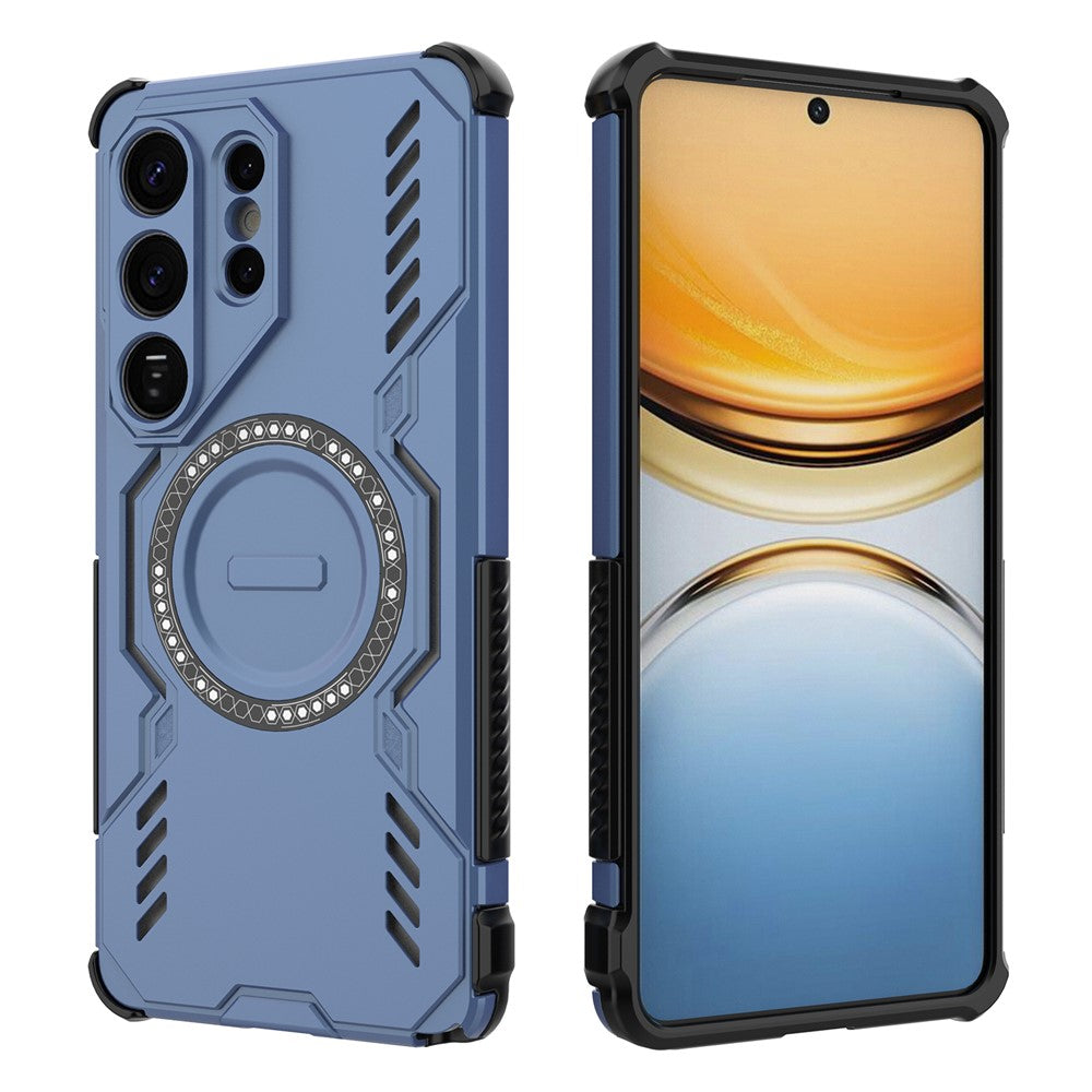 Θήκη MagSafe για Samsung Galaxy S26 Ultra S948, Techsuit, ArmorMag, Μπλε