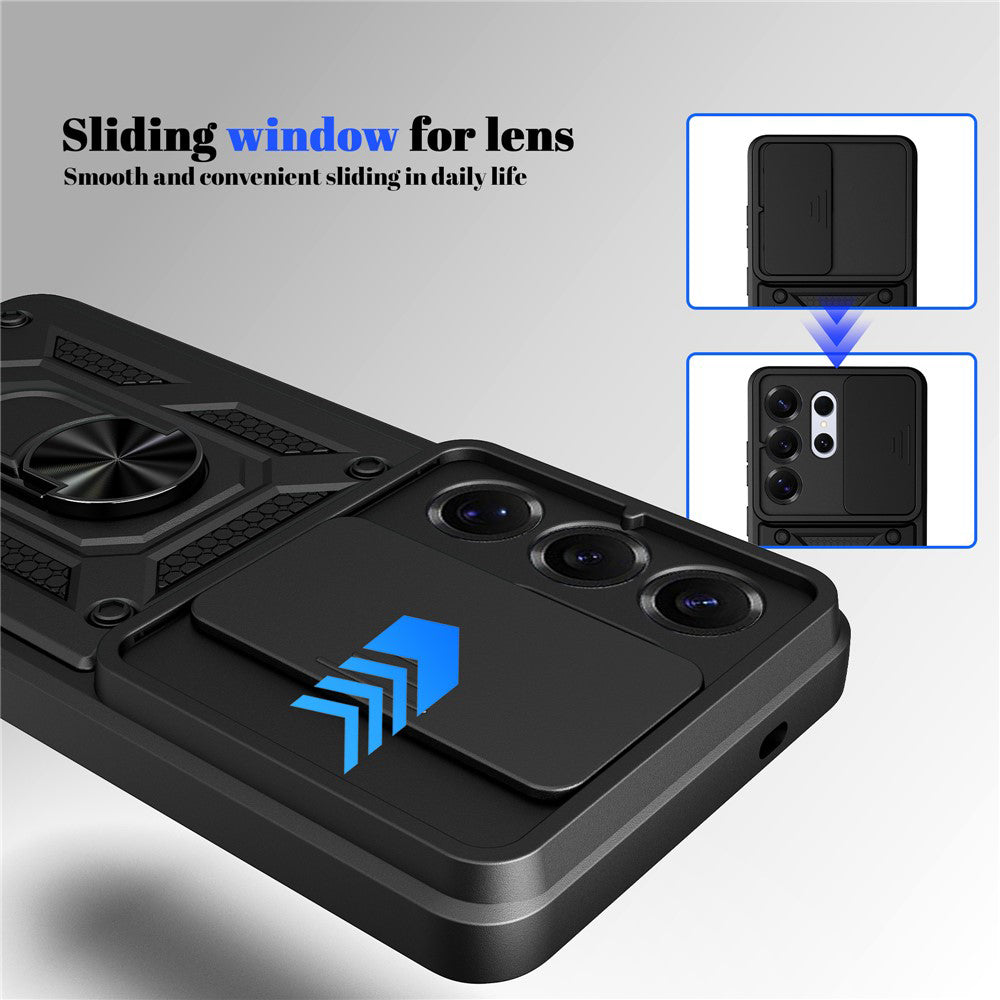 Θήκη για Samsung Galaxy S26 Ultra, Techsuit, CamShield, Μπλε