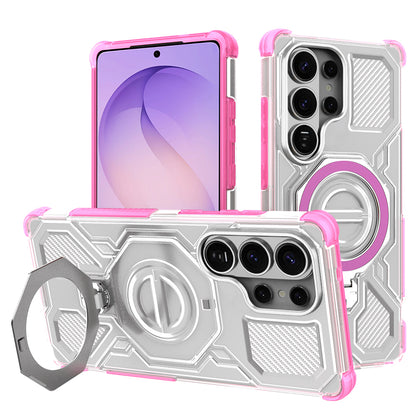 Case for Samsung Galaxy S26 Ultra, Techsuit, Carbon Shield Pro, Pink