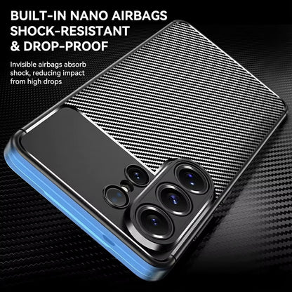 Θήκη για Samsung Galaxy S26 Ultra, Techsuit, CarbonFiber, Μαύρη