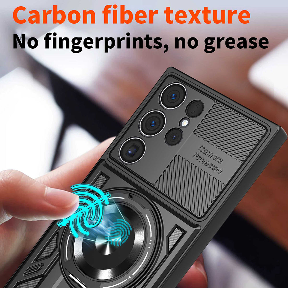 Case for Samsung Galaxy S26 Ultra, Techsuit, RuggedCam, Purple