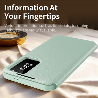 Θήκη για Samsung Galaxy S26 Ultra S948, Techsuit, SmartView, Πράσινη