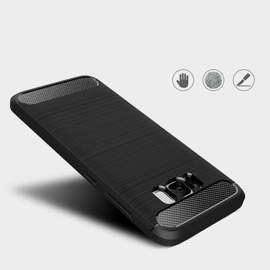 Θήκη για Samsung Galaxy S8 G950, Techsuit, Carbon, Μαύρη
