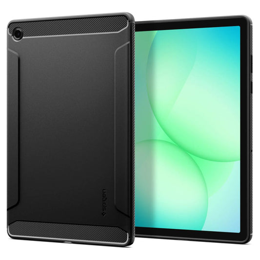 Θήκη για Samsung Galaxy Tab A11+, Spigen, Rugged Armor, Ματ Μαύρη