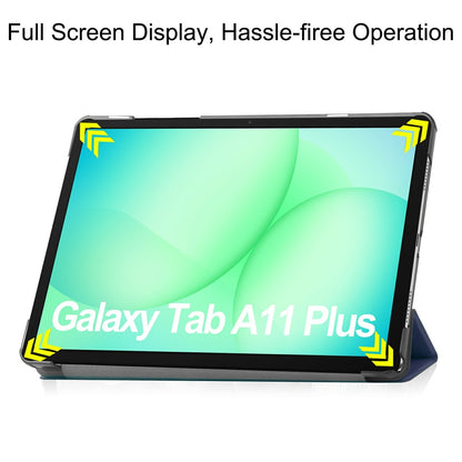 Θήκη για Samsung Galaxy Tab A11+ / Tab A9+, Techsuit, FoldPro, Μπλε