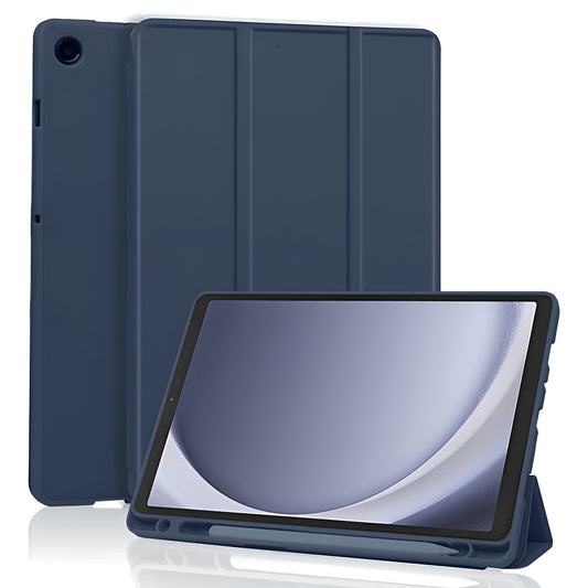 Θήκη για Samsung Galaxy Tab A11 / Tab A9, Techsuit, Flex Trifold, Μπλε