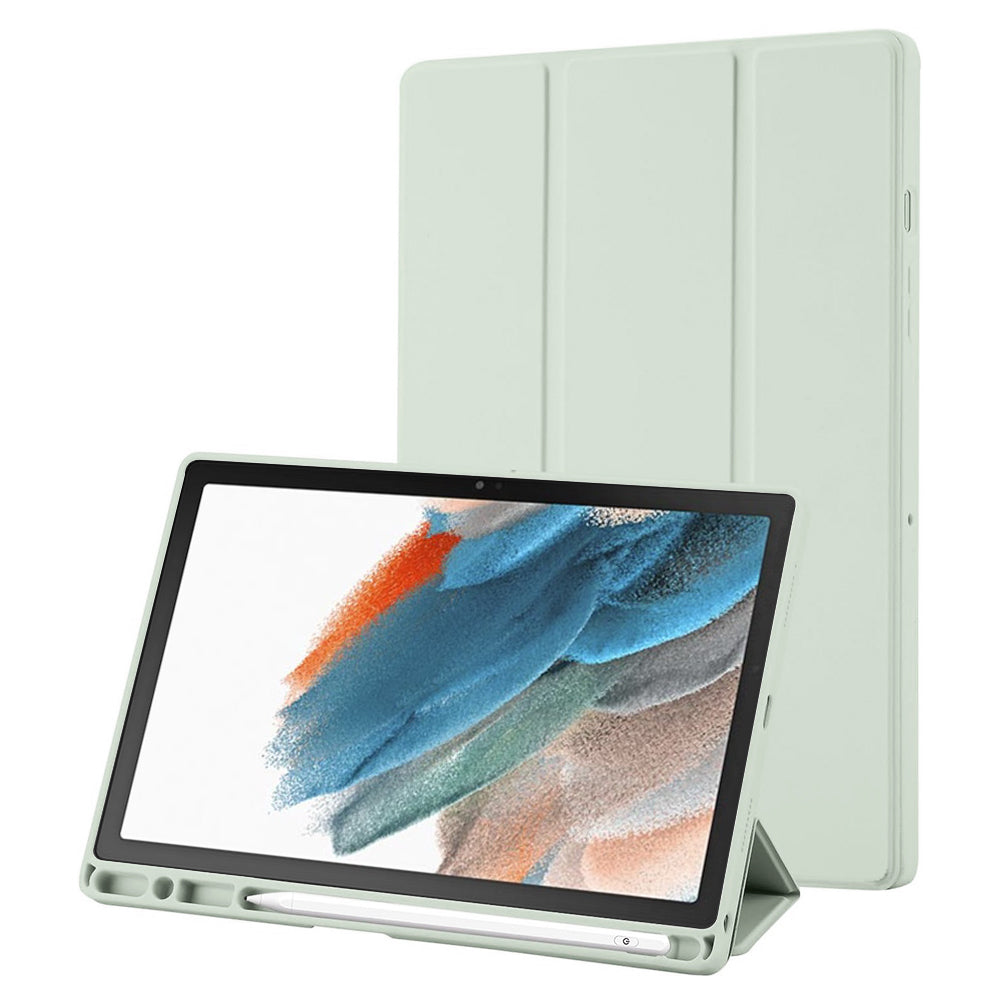 Θήκη για Samsung Galaxy Tab A8 10.5 (2021), Techsuit, Flex Trifold, Πράσινο Matcha