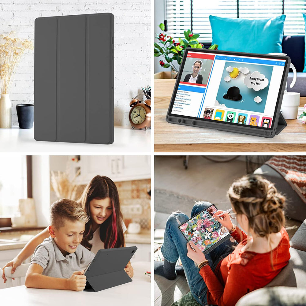Θήκη για Samsung Galaxy Tab A8 10.5 (2021), Techsuit, Flex Trifold, Πράσινο Matcha