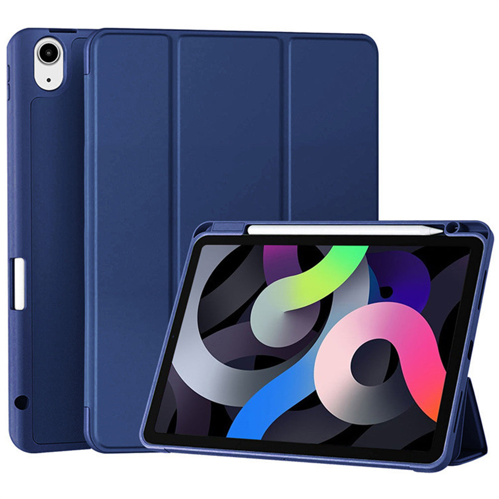 Θήκη για Samsung Galaxy Tab S10 FE+, Techsuit, Flex Trifold, Σκούρο μπλε