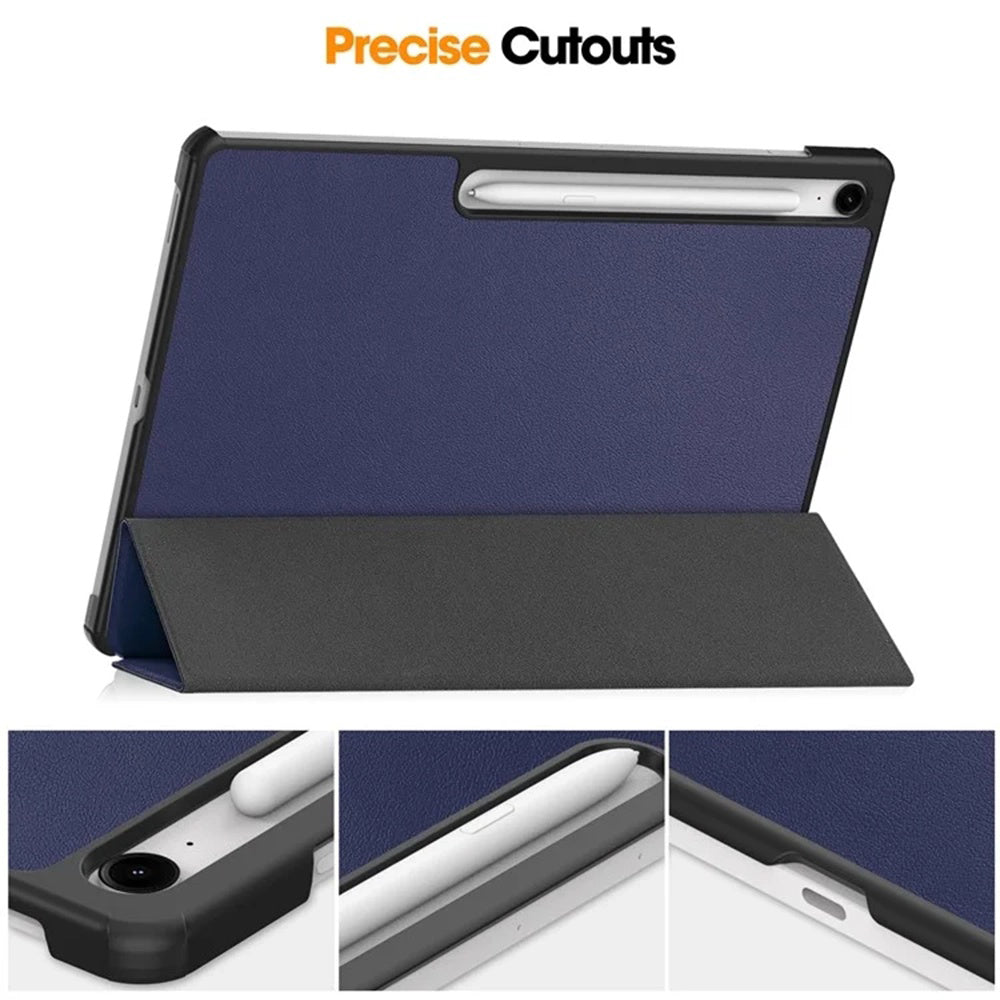 Θήκη για Samsung Galaxy Tab S10 FE+, Techsuit, FoldPro, Μπλε