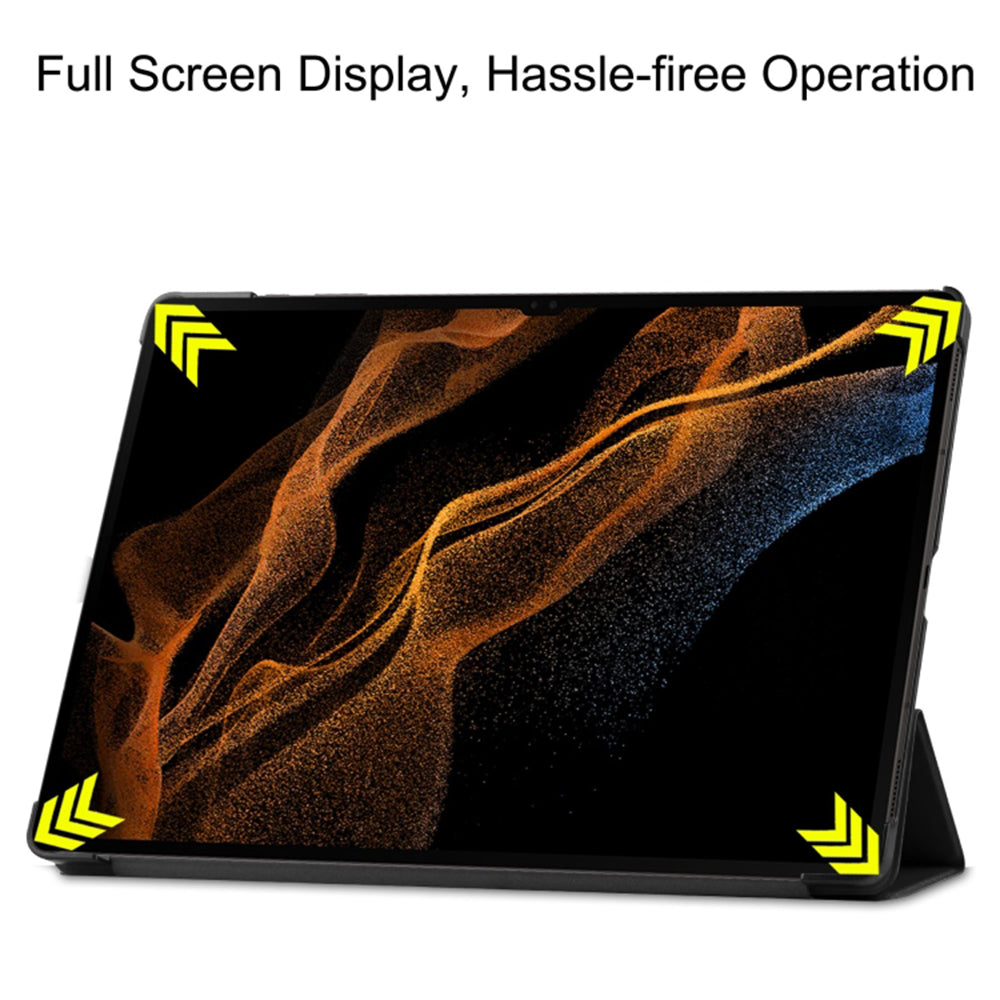 Θήκη για Samsung Galaxy Tab S10+ / Tab S9 FE+ / Tab S9+, Techsuit, FoldPro, Μαύρη