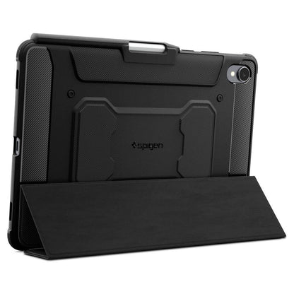 Θήκη για Samsung Galaxy Tab S11, Spigen, Rugged Armor Pro, Μαύρη ACS10149