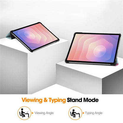 Θήκη για Samsung Galaxy Tab S11, Techsuit, FoldPro Unicorn, Πολύχρωμο