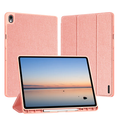 Θήκη για Samsung Galaxy Tab S12 Plus, DUX DUCIS, Domo με θήκη για γραφίδα, Ροζ