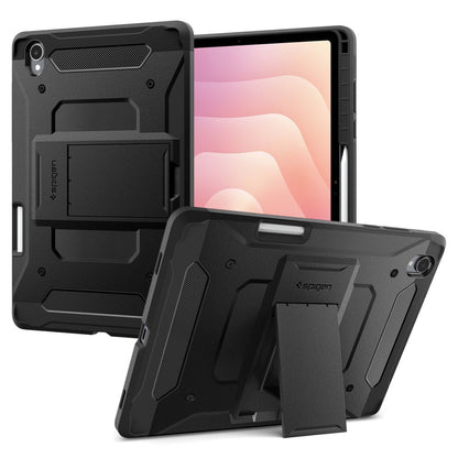 Θήκη για Samsung Galaxy Tab S12 Plus, Spigen, Tough Armor Pro, Μαύρη ACS11827