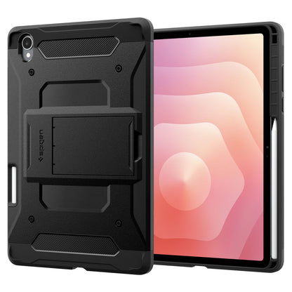 Θήκη για Samsung Galaxy Tab S12 Plus, Spigen, Tough Armor Pro, Μαύρη ACS11827