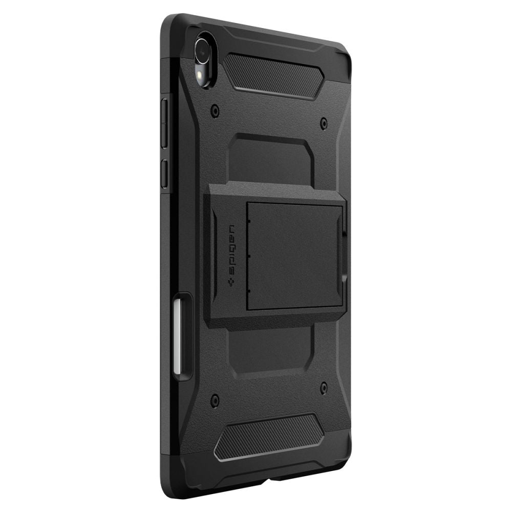 Θήκη για Samsung Galaxy Tab S12 Plus, Spigen, Tough Armor Pro, Μαύρη ACS11827