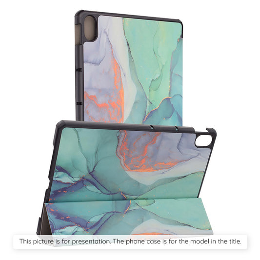 Θήκη για Samsung Galaxy Tab S12 Ultra / Tab S11 Ultra, Techsuit, FoldPro Green Time, Πολύχρωμο
