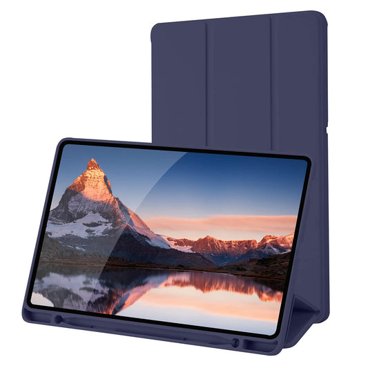 Θήκη για Samsung Galaxy Tab S6 Lite (2024) / Tab S6 Lite (2022) / Tab S6 Lite (2020), Techsuit, Flex Trifold, Μπλε Σκούρο