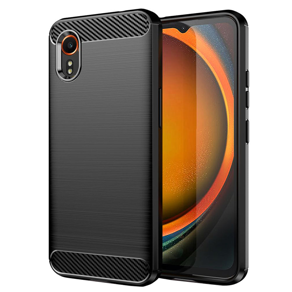 Θήκη για Samsung Galaxy Xcover7 G556, Techsuit, Carbon, Μαύρο