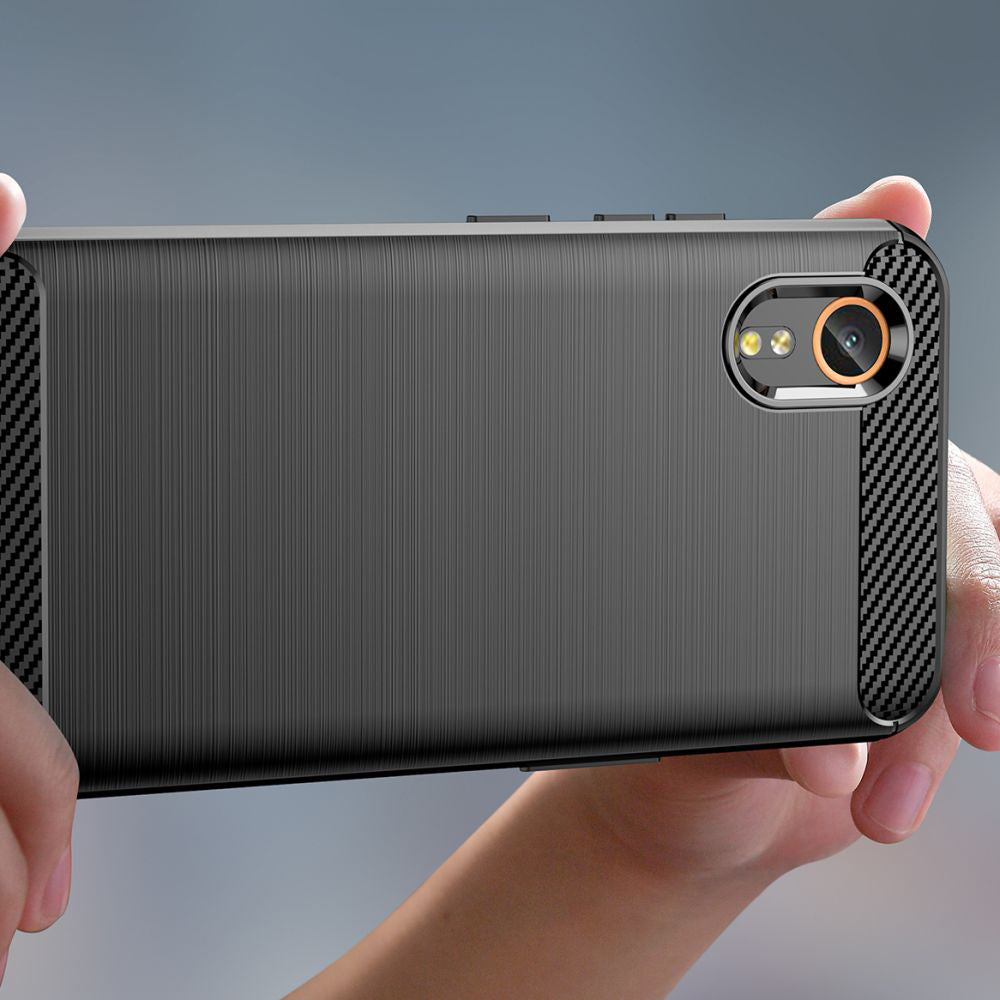 Θήκη για Samsung Galaxy Xcover7 G556, Techsuit, Carbon, Μαύρο