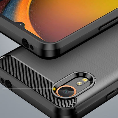 Θήκη για Samsung Galaxy Xcover7 G556, Techsuit, Carbon, Μαύρο