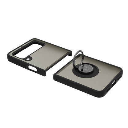 Θήκη για Samsung Galaxy Z Flip3 5G F711, Techsuit, Glinth, Μαύρο