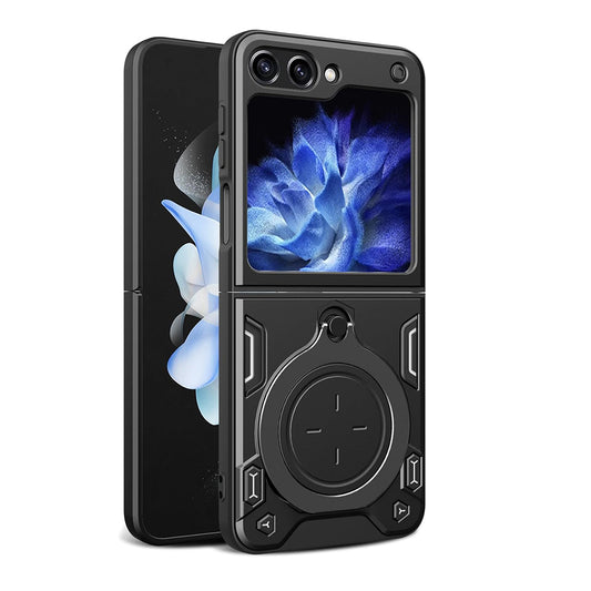 Θήκη για Samsung Galaxy Z Flip5 F731, Techsuit, CamGuard Pro, Μαύρο