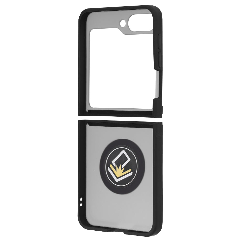 Θήκη για Samsung Galaxy Z Flip7 FE F761 / Z Flip6 F741, Techsuit, Glinth, Μαύρη