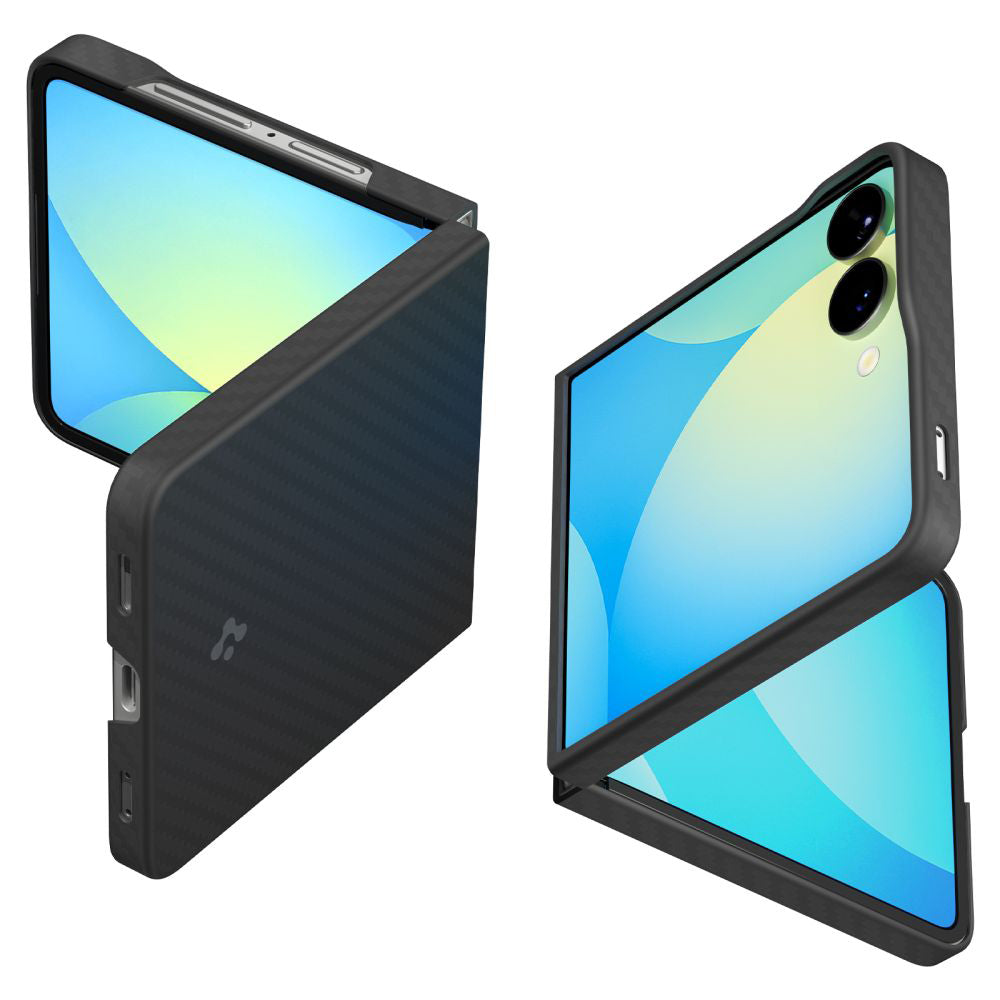 Θήκη για Samsung Galaxy Z Flip7 F766, Spigen, Air Skin, Μαύρη ACS09564