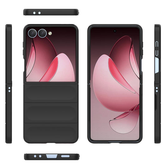 Θήκη για Samsung Galaxy Z Flip7 F766, Techsuit, Magic Shield, Μαύρο