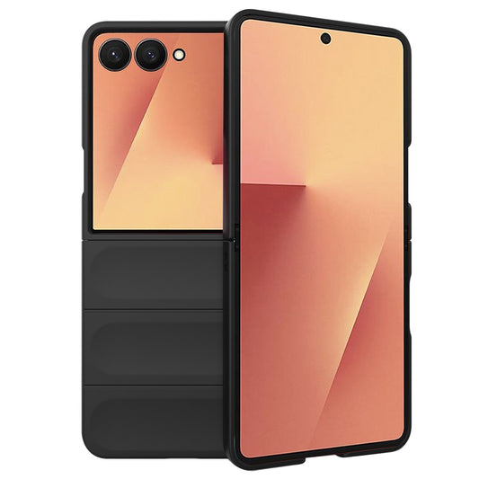 Θήκη για Samsung Galaxy Z Flip7 F766, Techsuit, Magic Shield, Μαύρο