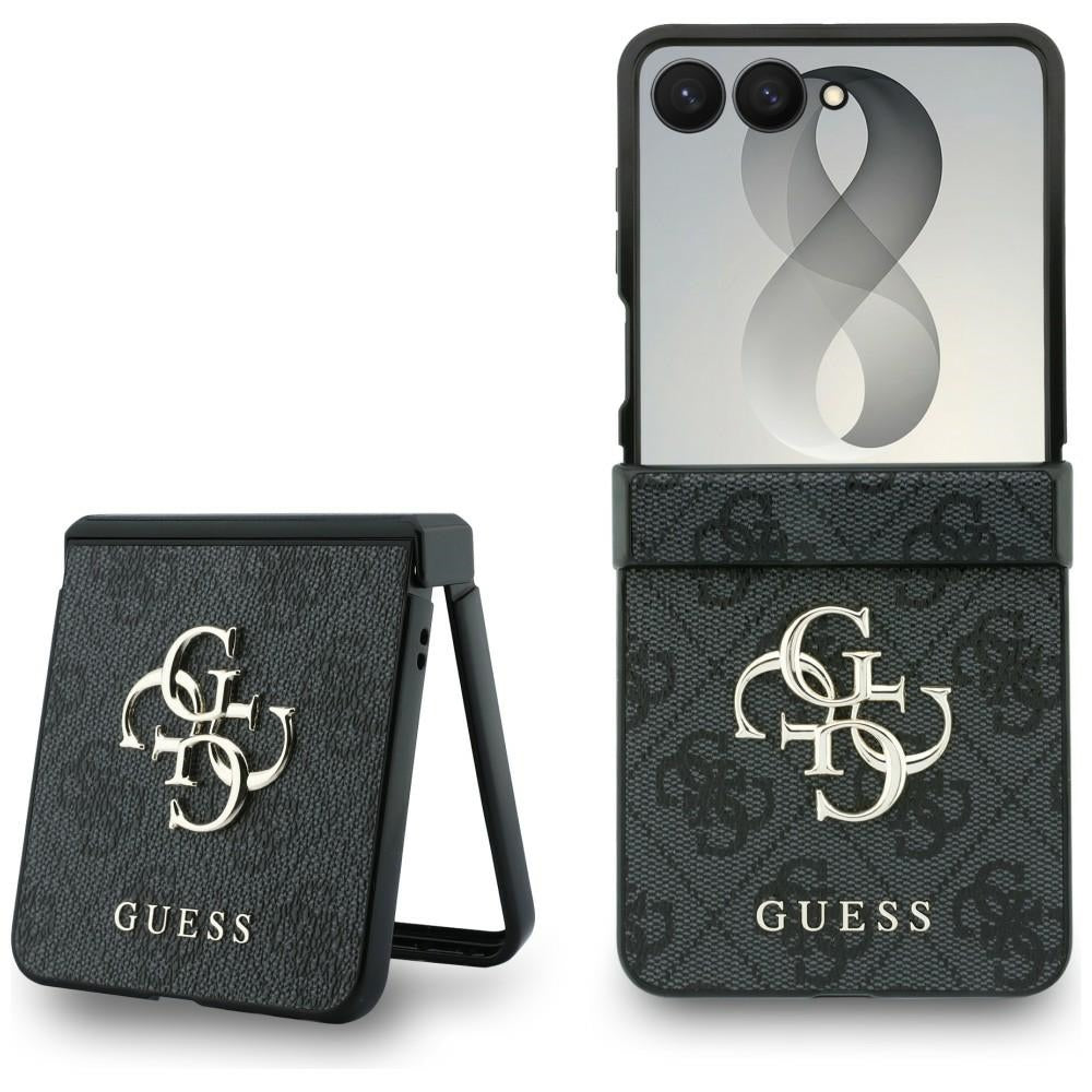 Θήκη για Samsung Galaxy Z Flip8 F776, Guess, 4G Big Logo, Μαύρο