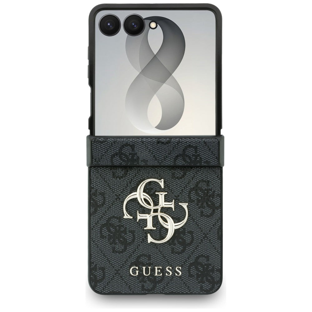 Θήκη για Samsung Galaxy Z Flip8 F776, Guess, 4G Big Logo, Μαύρο