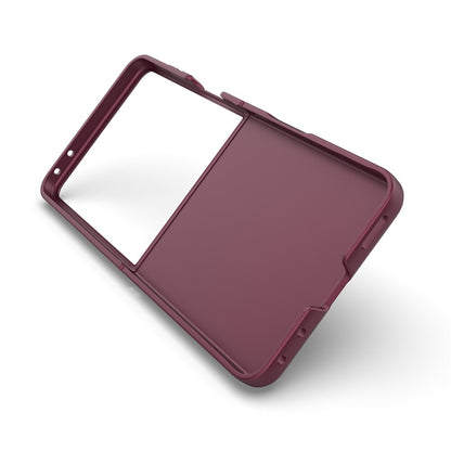 Θήκη για Samsung Galaxy Z Flip8 F776, Techsuit, Magic Shield, Βυσσινί