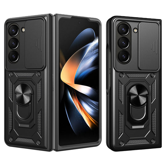 Θήκη για Samsung Galaxy Z Fold5 F946, Techsuit, CamShield, Μαύρο