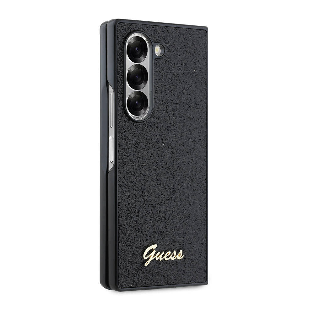Θήκη για Samsung Galaxy Z Fold6 F956, Guess, Glitter Script, Μαύρη