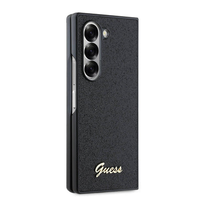 Θήκη για Samsung Galaxy Z Fold6 F956, Guess, Glitter Script, Μαύρη