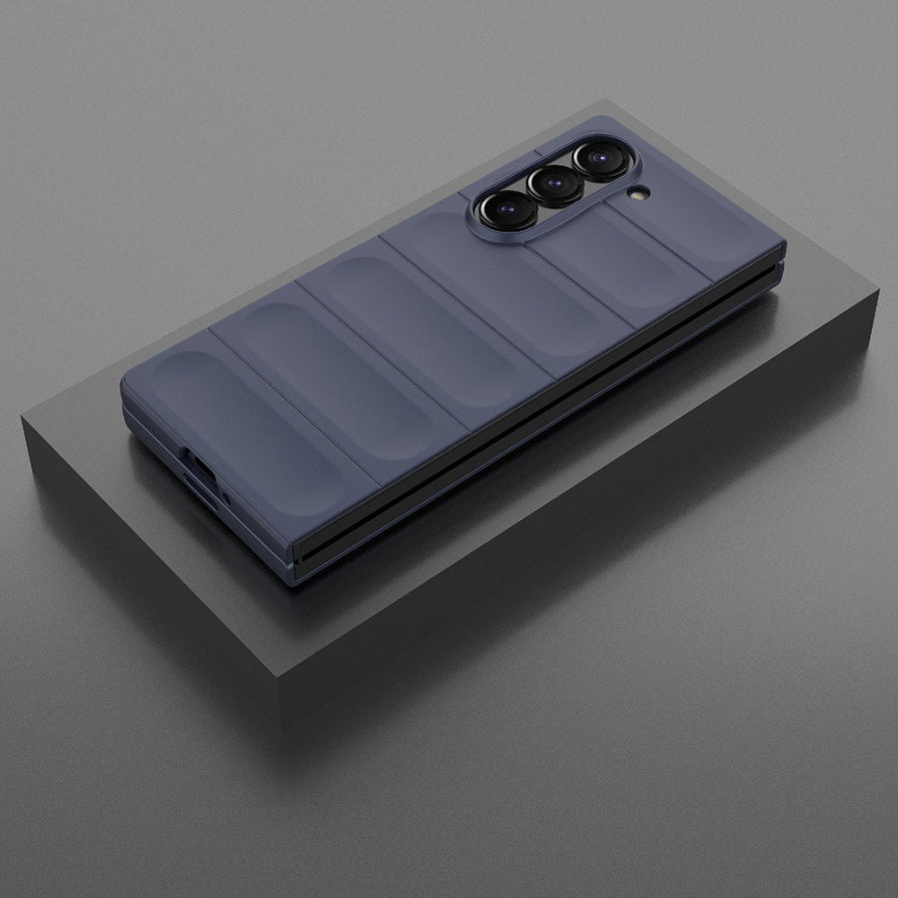 Θήκη για Samsung Galaxy Z Fold6 F956, Techsuit, Magic Shield, Μπλε