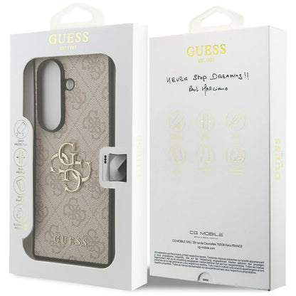 Θήκη για Samsung Galaxy Z Fold7 F966, Guess, 4G Big Logo, Ροζ