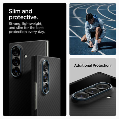 Θήκη για Samsung Galaxy Z Fold7 F966, Spigen, Air Skin, Μαύρη ACS09555