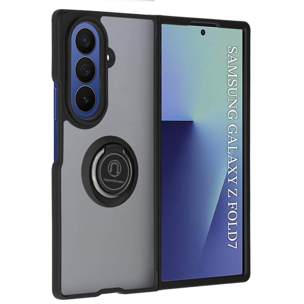 Θήκη για Samsung Galaxy Z Fold7 F966, Techsuit, Glinth, Μαύρο